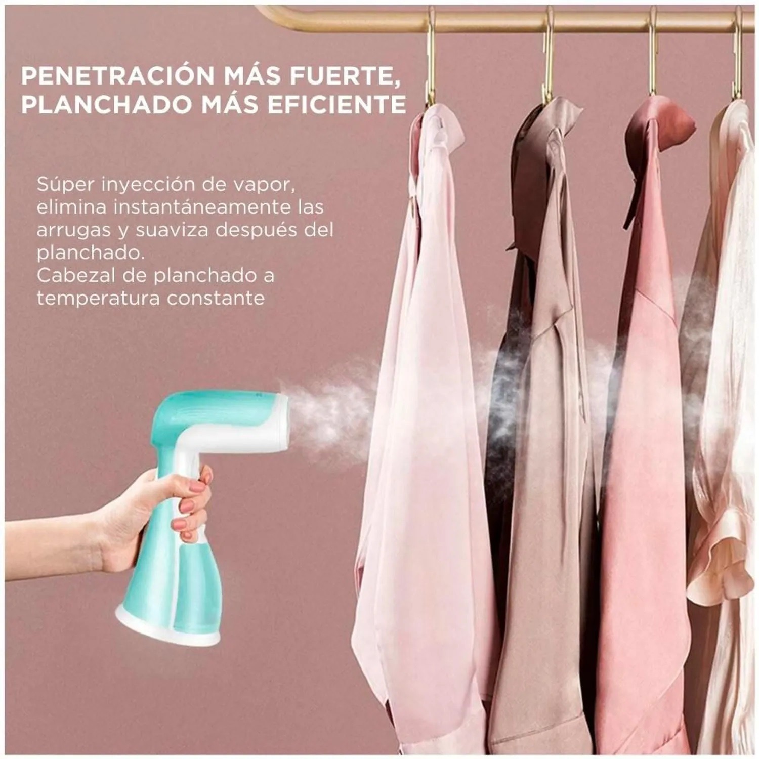 Miniatura 3 de Plancha Vapor Electrica Vertical Portati